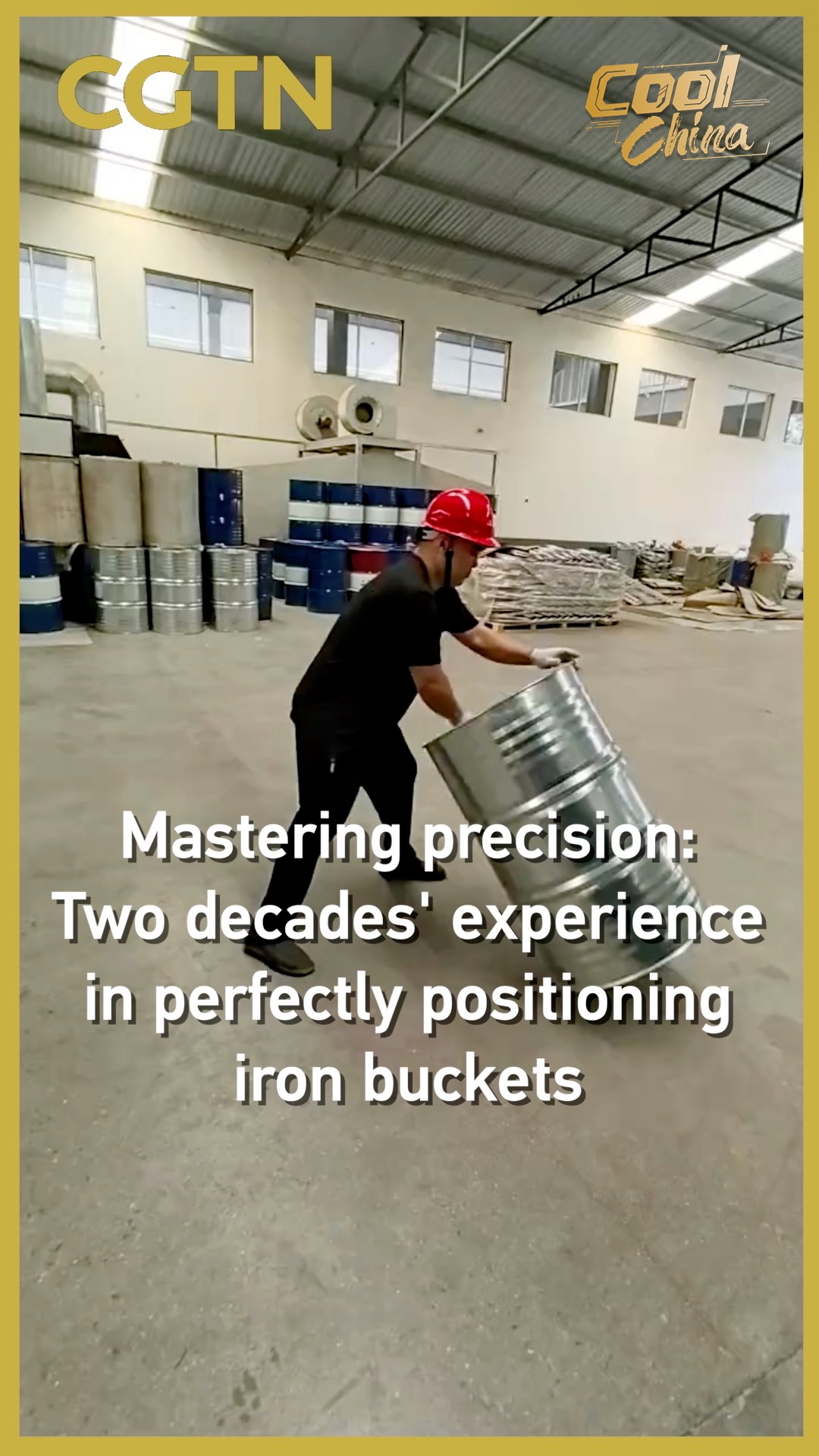 Mastering precision: Two decades' experience in perfectly positioning iron buckets