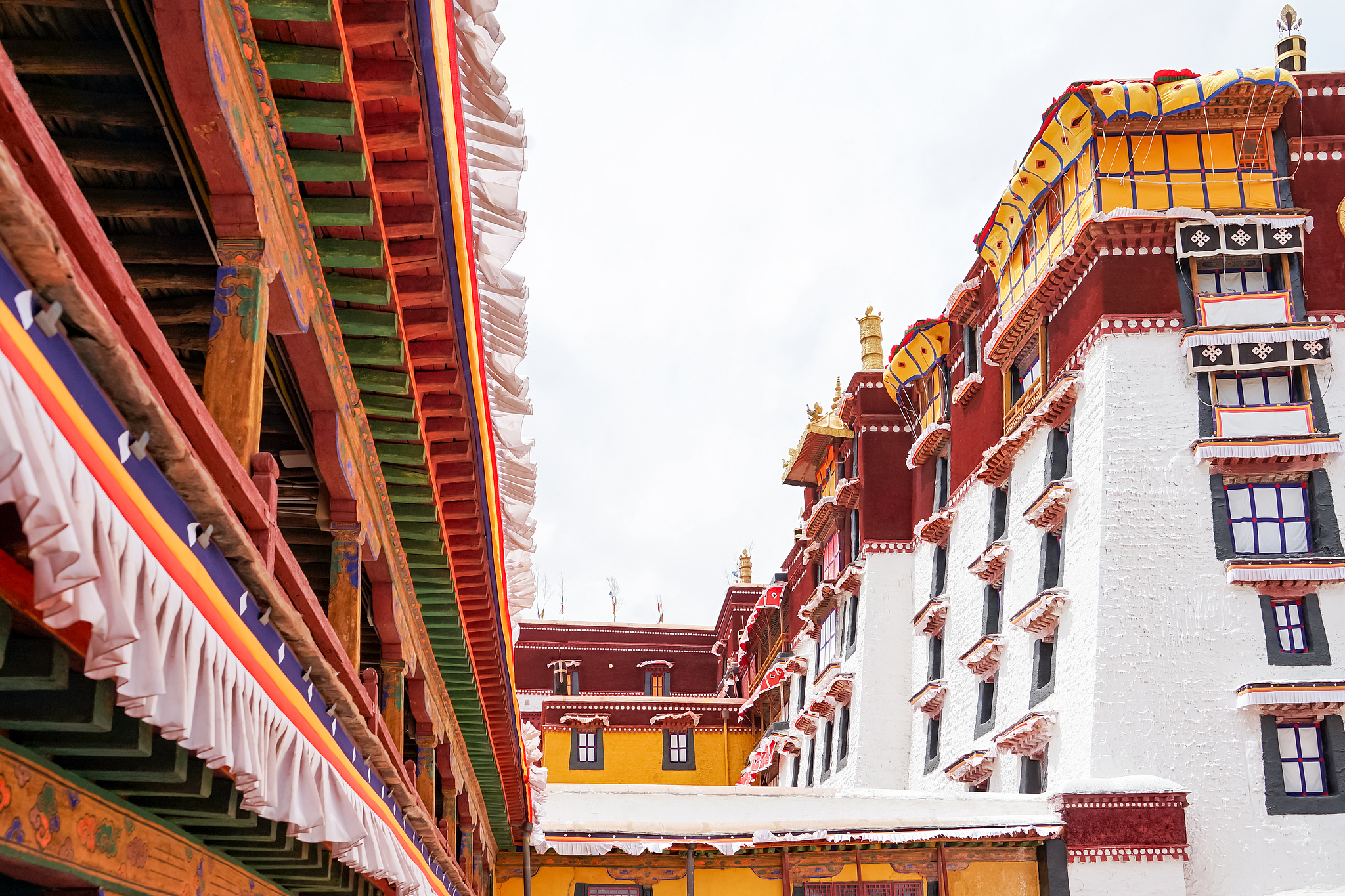 A view of the Potala Palace in Lhasa, southwest China's Xizang Autonomous Region. /CFP