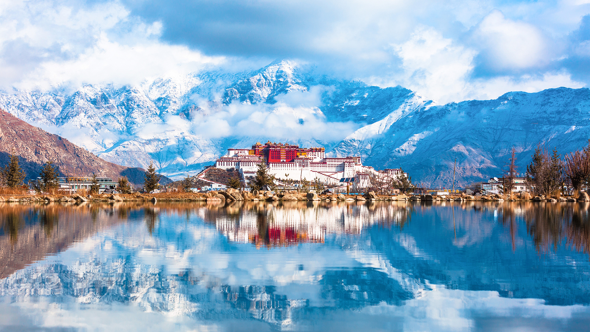 A view of the Potala Palace in Lhasa, southwest China's Xizang Autonomous Region. /CFP