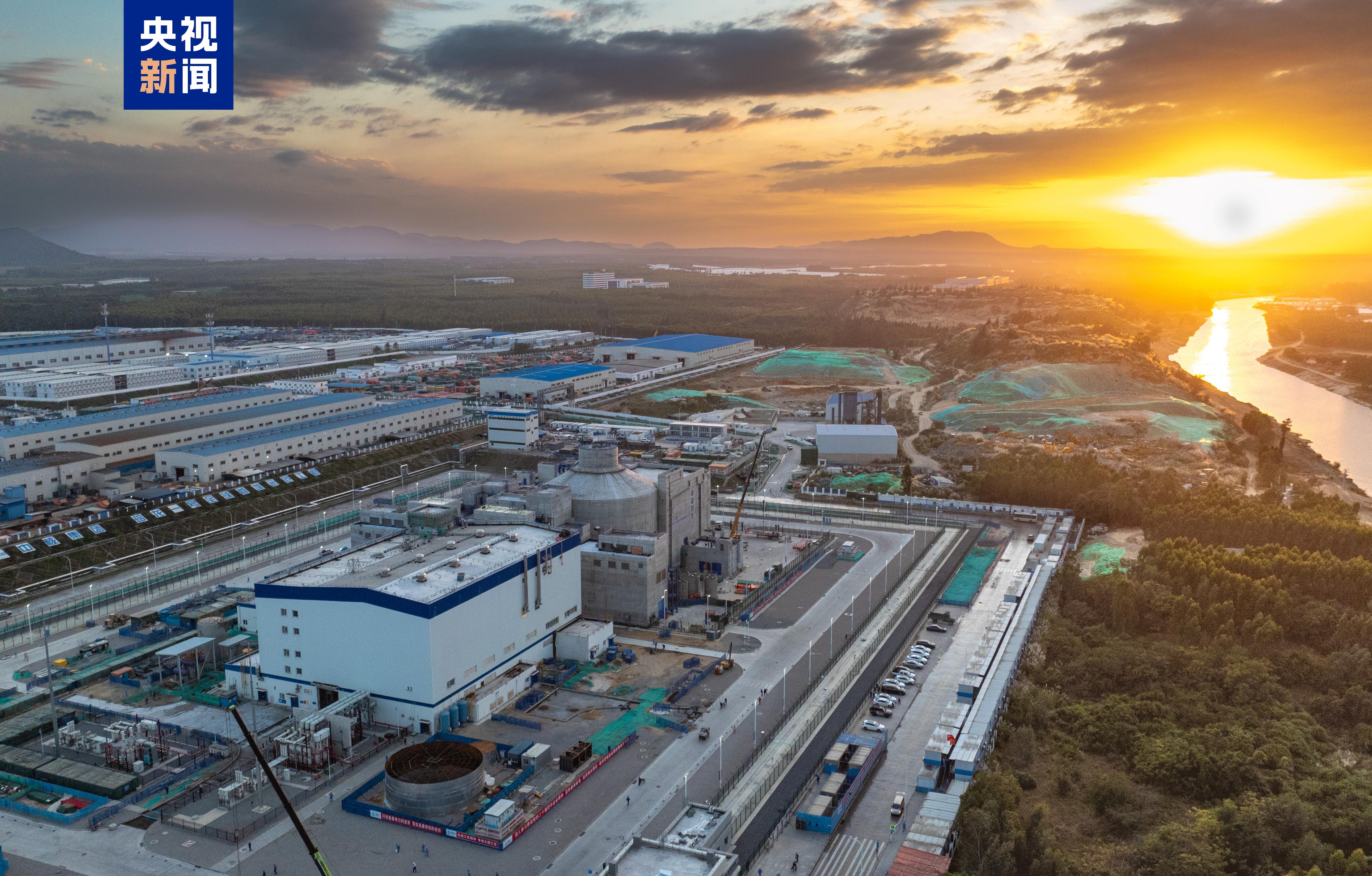 The Linglong One is the world's first commercial land-based small modular reactor. /CMG