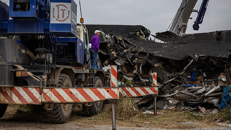 Live: Latest on construction crane falls on train in northeast Thailand