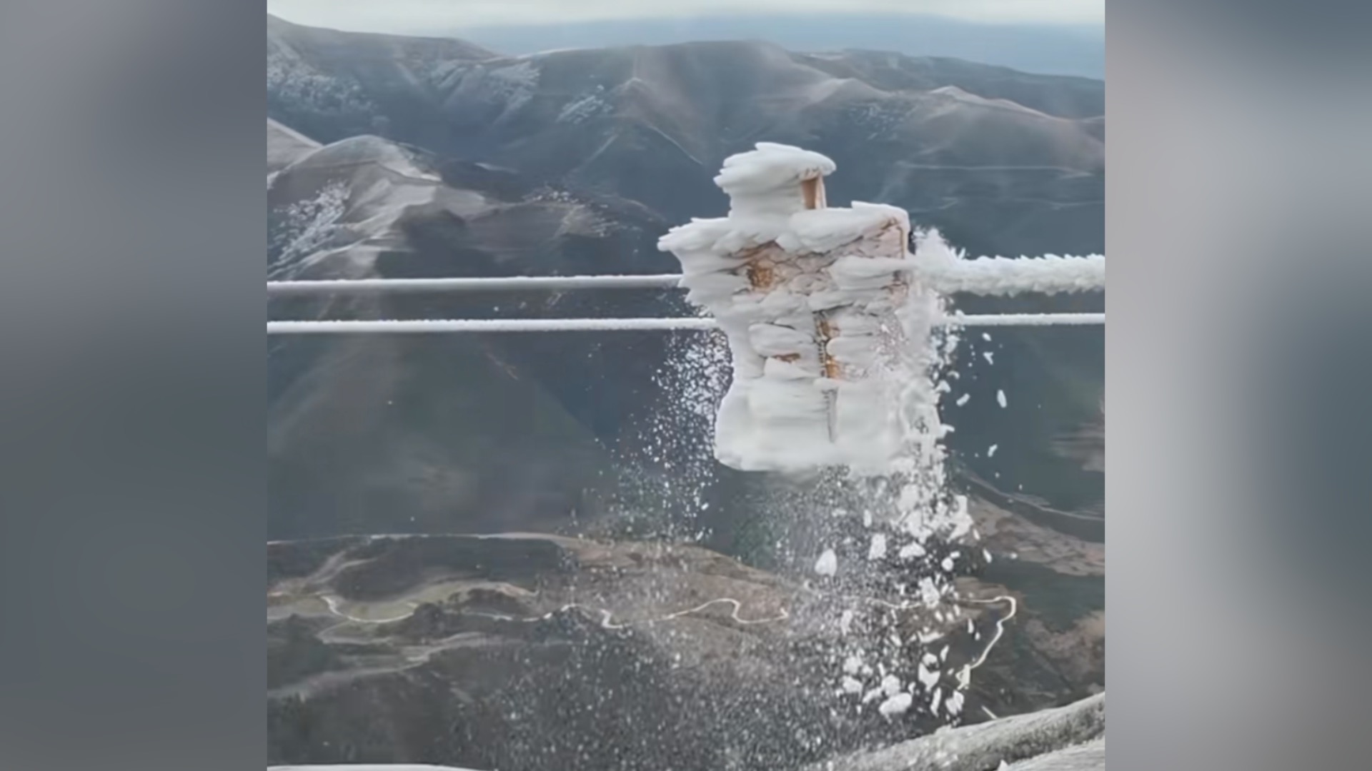   Power lines + ice? China sends a robot