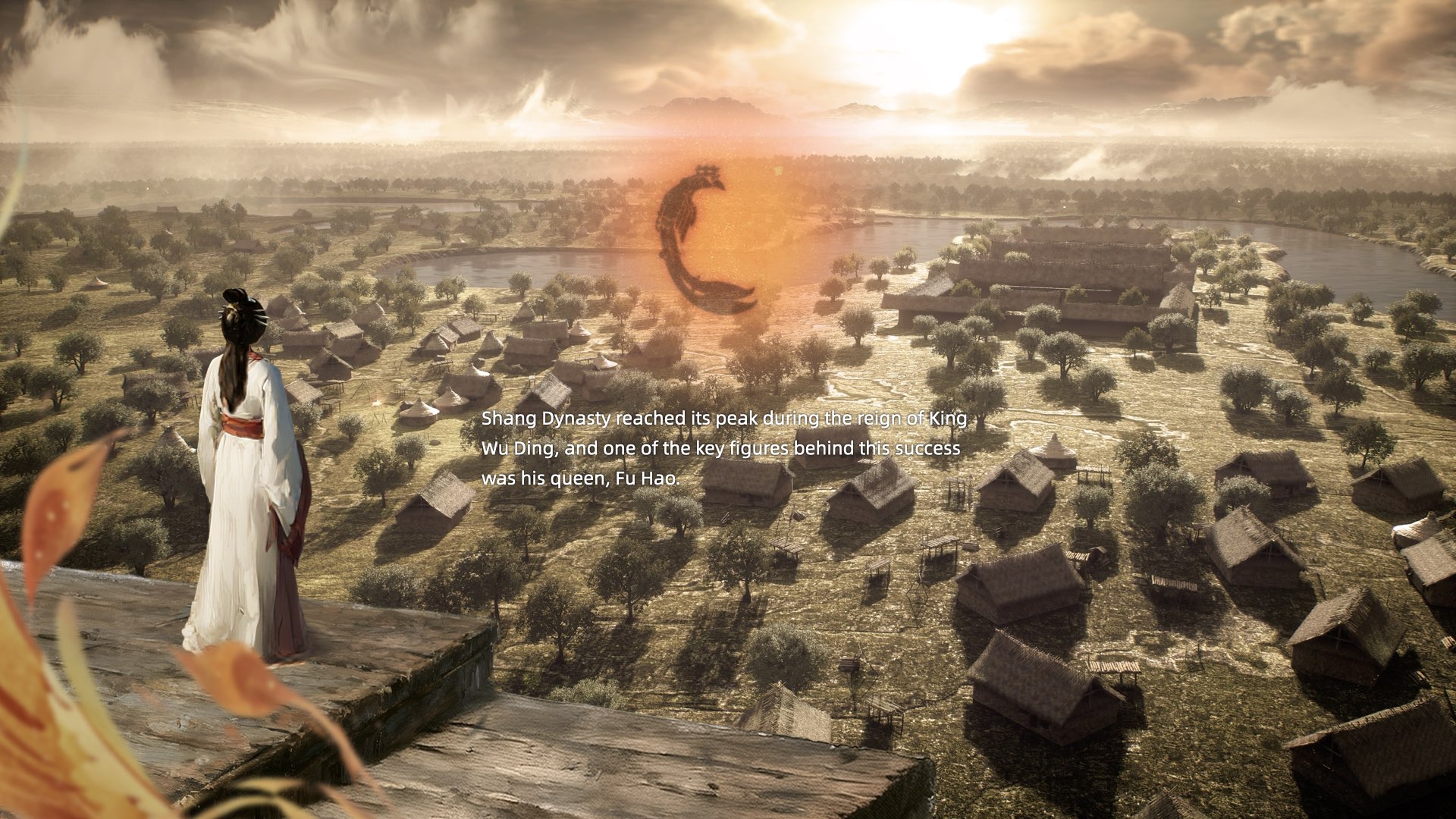 A screenshot from the virtual exhibition showing Fu Hao, the queen of the Shang Dynasty. /CGTN