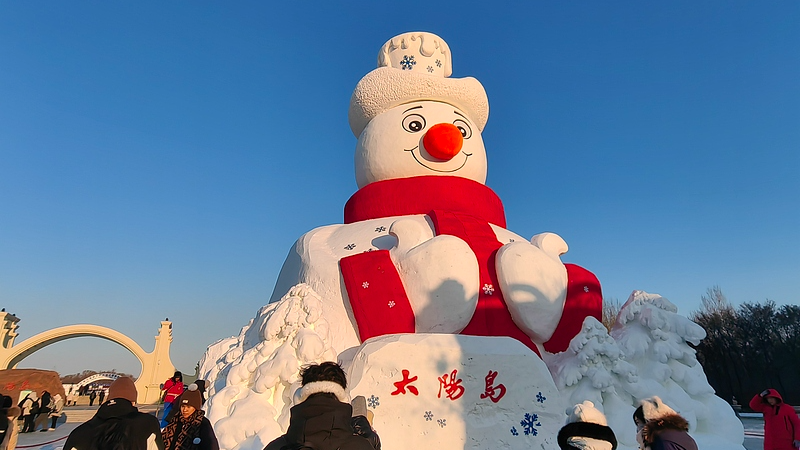 Live: Iconic snow sculpture art installations in China's Harbin – Ep. 2