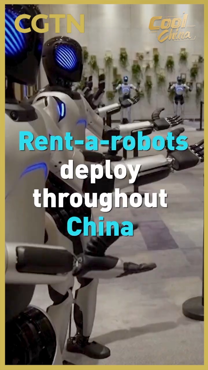 Rent-a-robots deployed throughout China