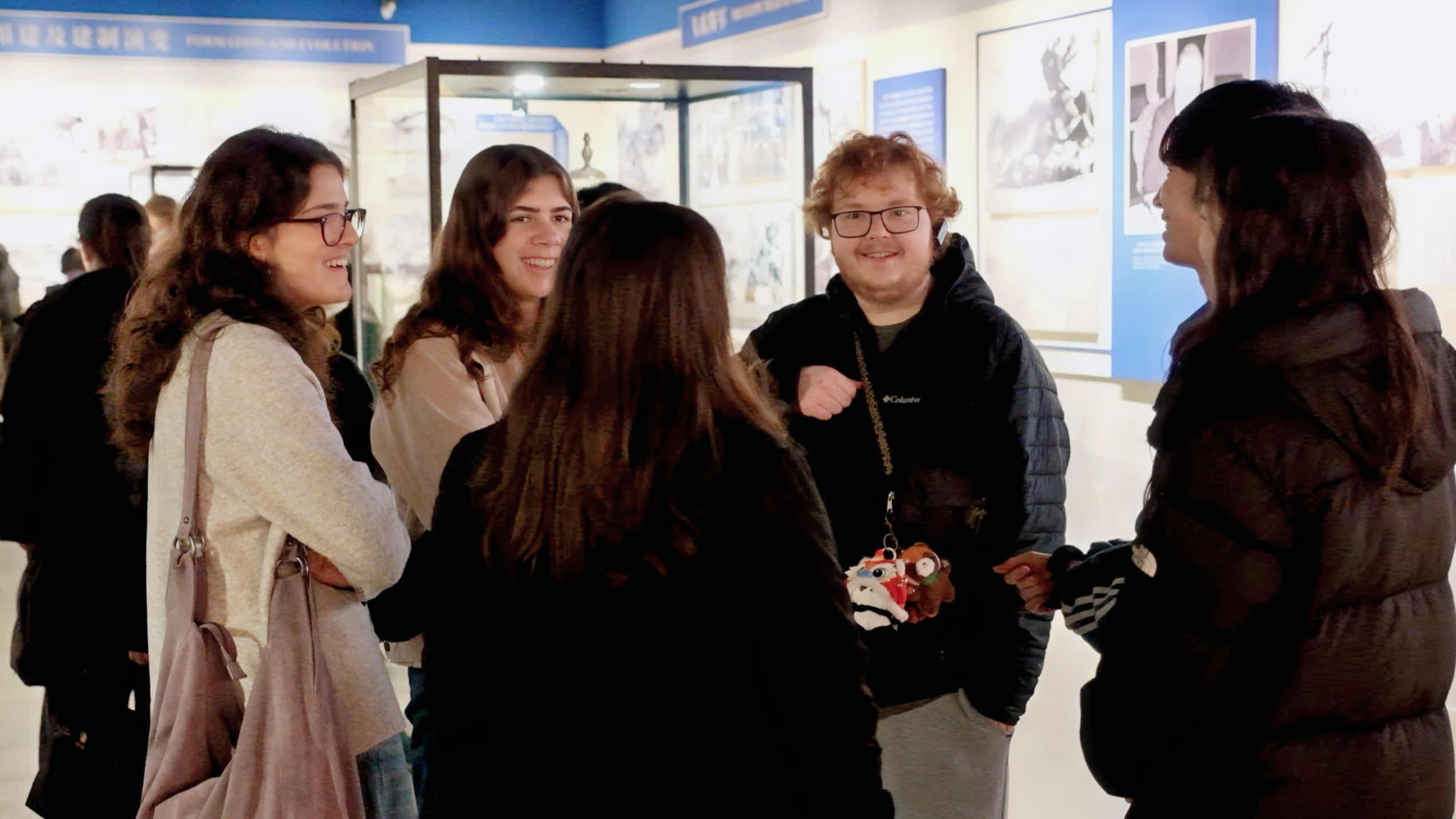 China-U.S. youth exchange at Stilwell Museum in Chongqing