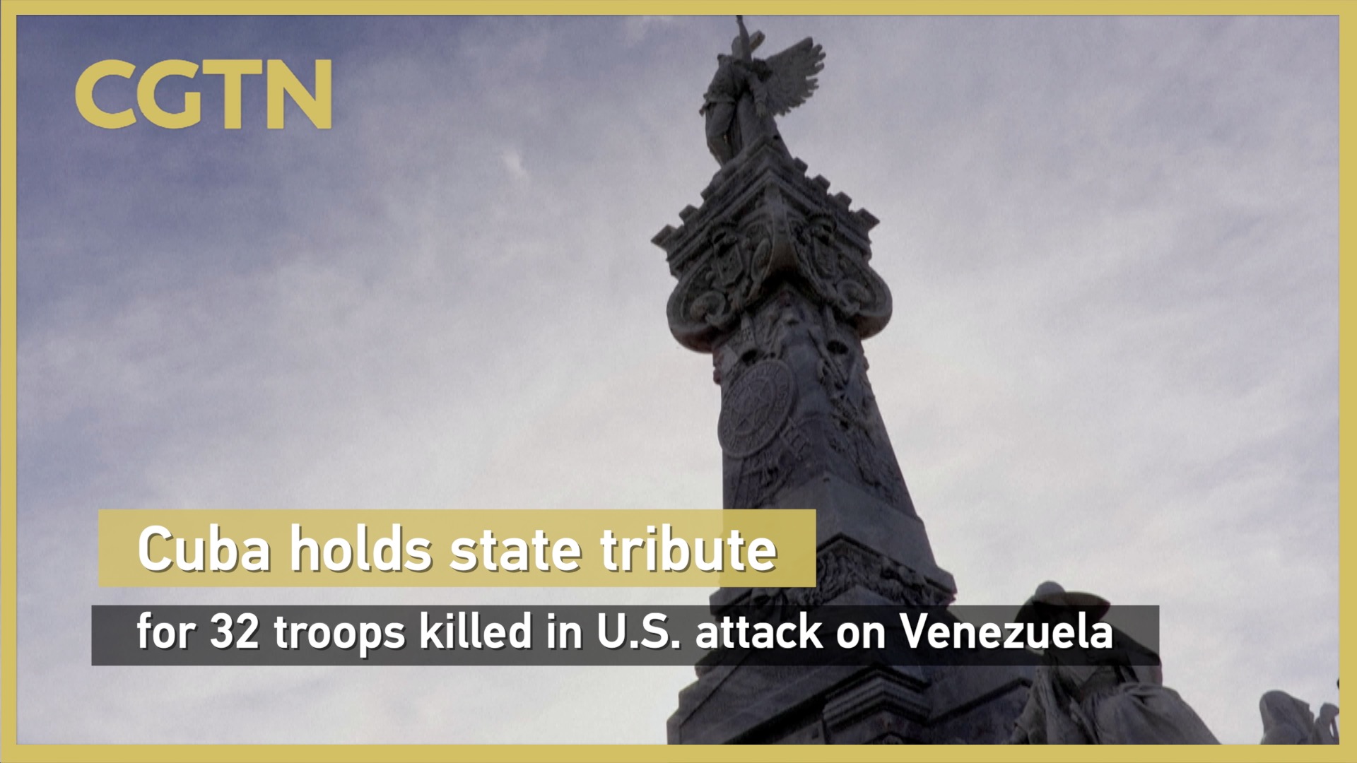 Cuba holds state tribute for 32 troops killed in U.S. attack on Venezuela