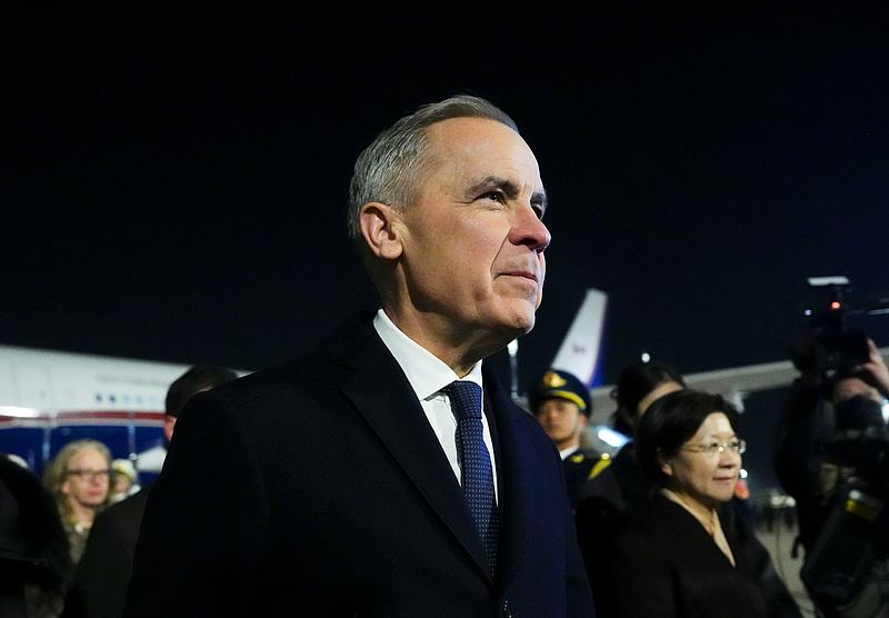 Canadian Prime Minister Mark Carney arrives in Beijing, China, January 14, 2026./VCG