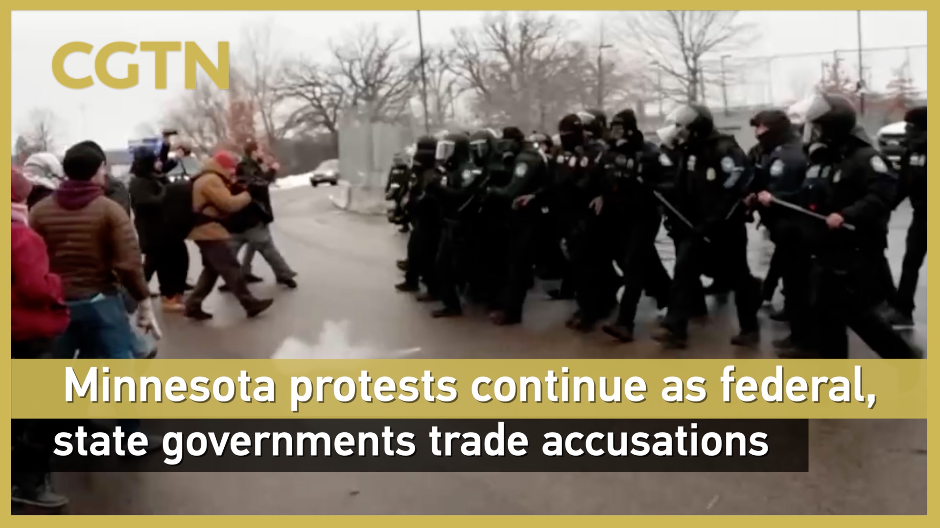 Federal, state governments trade accusations amid Minnesota protests