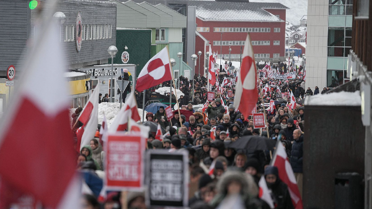 Rallies across Greenland and Denmark over Trump takeover threats