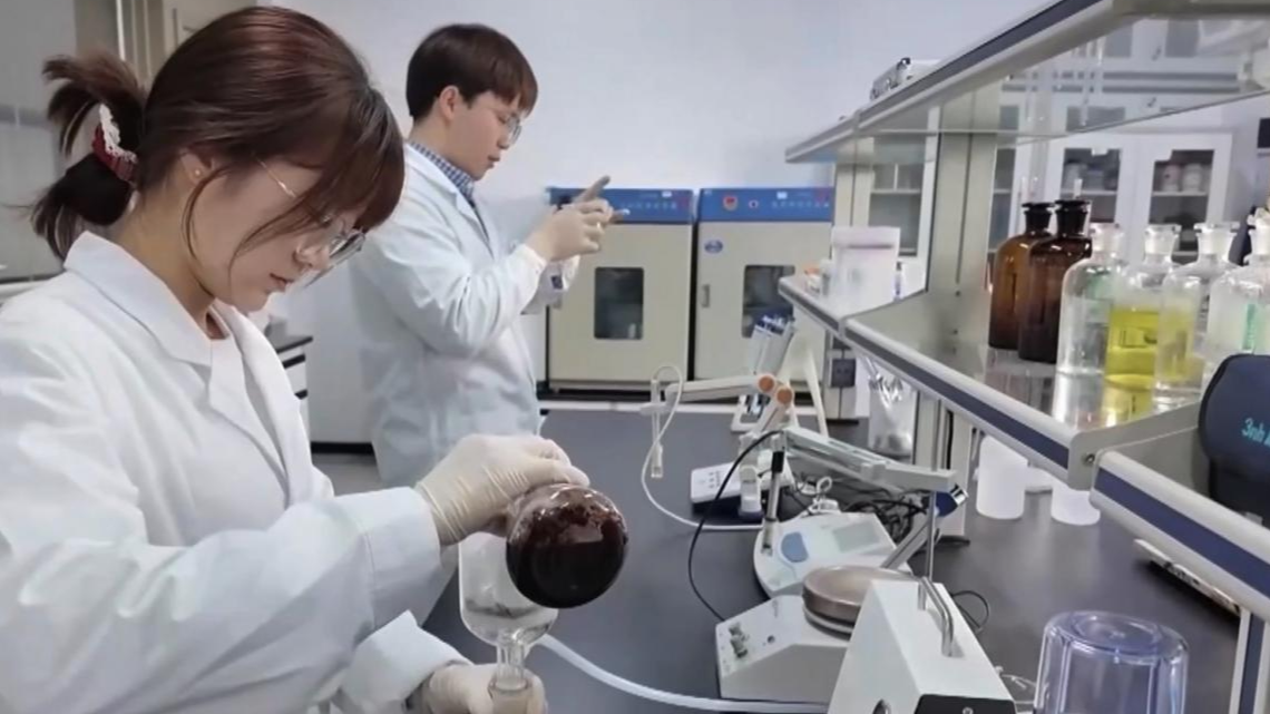 The group members are conducting experiments to identify bacteria that can improve soil quality. /CMG