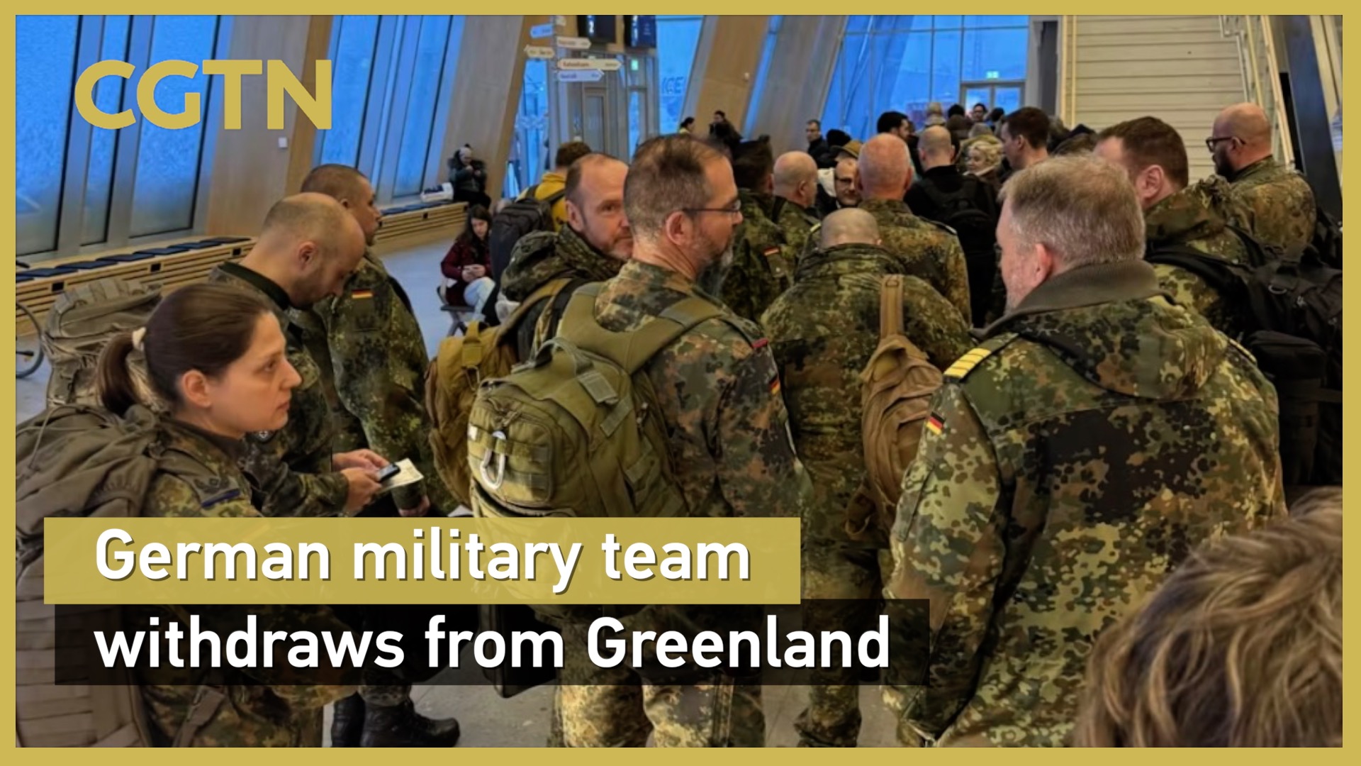 German military team leaves Greenland