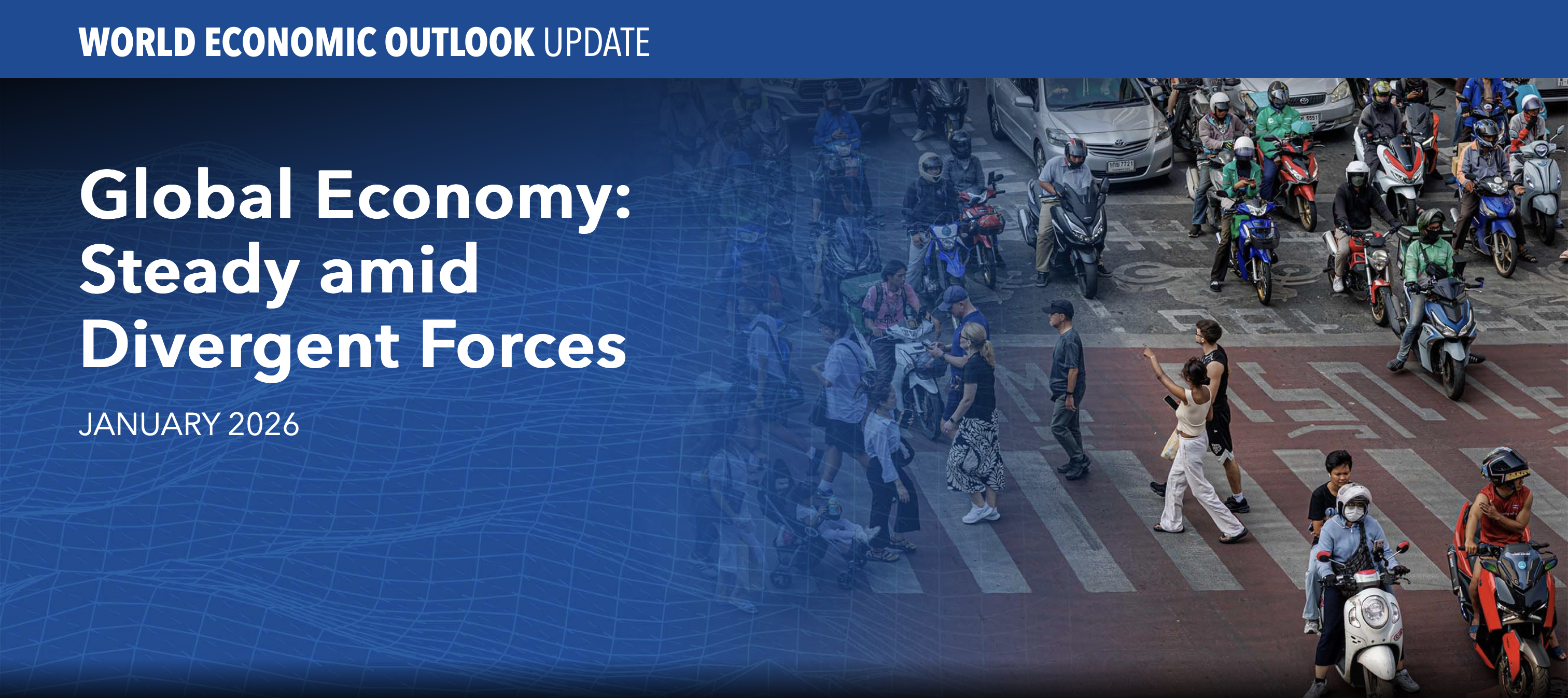 The International Monetary Fund (IMF) released its updated World Economic Outlook on January 19, 2026./ IMF