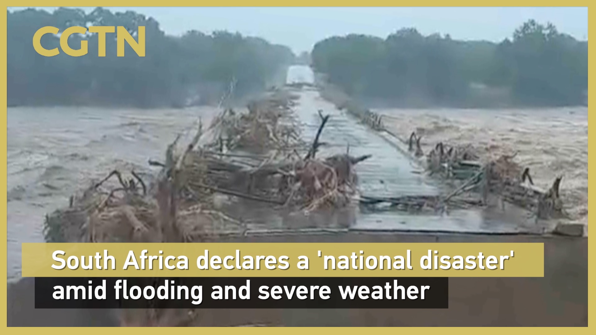South Africa declares a 'national disaster' amid severe weather