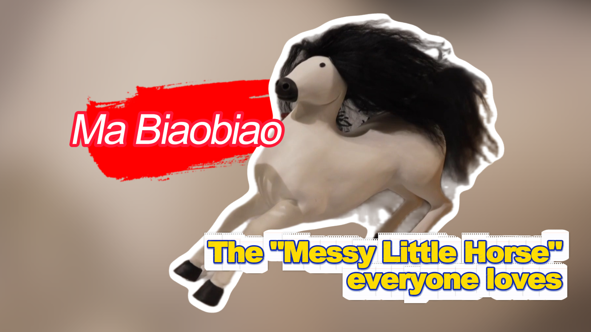 The 'Messy Little Horse' everyone loves