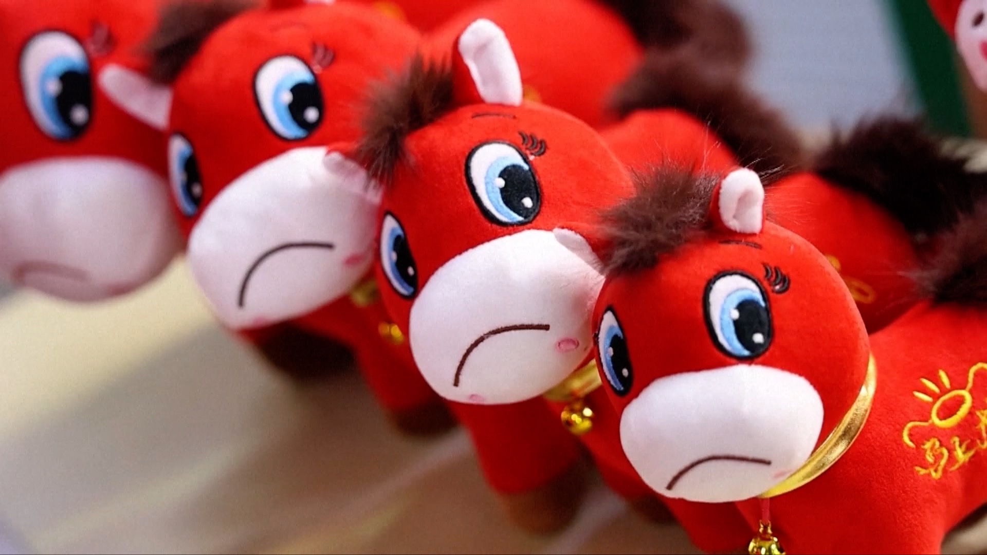 'Crying Horse' toys gaining popularity overseas