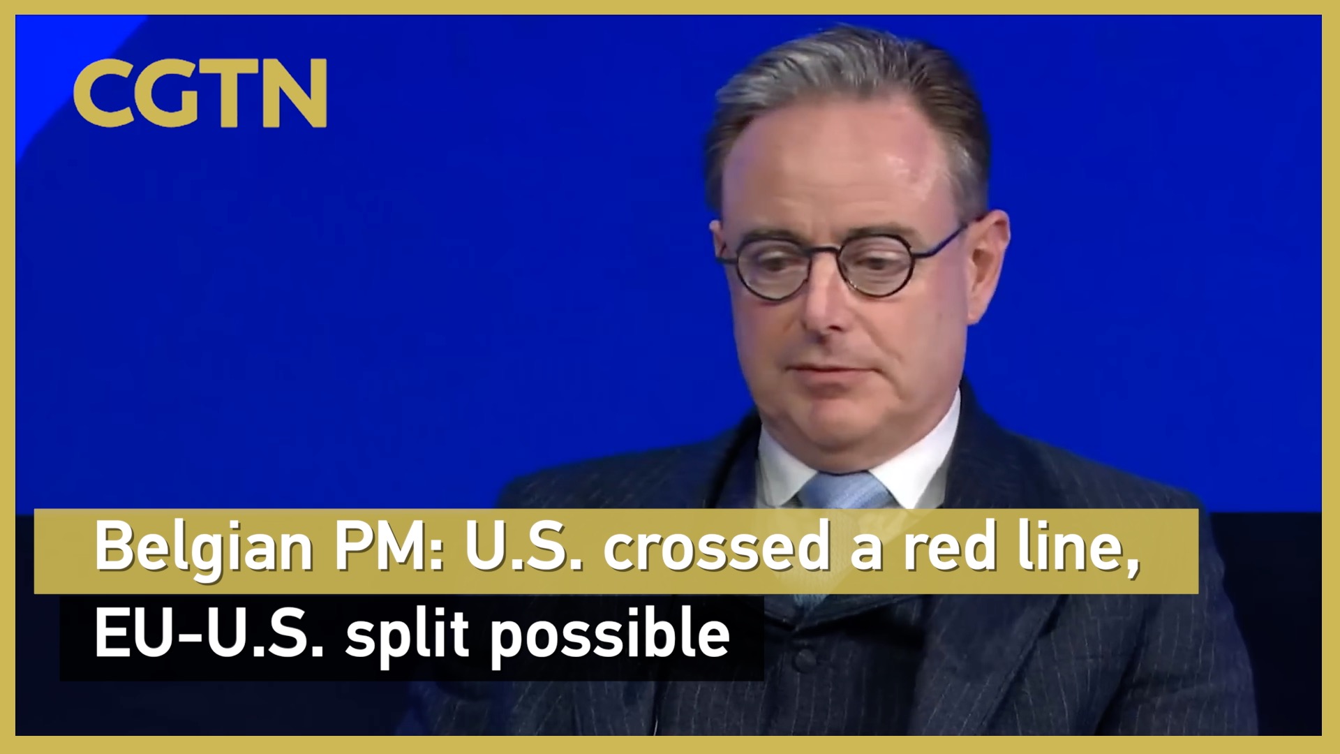 Belgian PM: U.S. crossed a red line, EU-U.S. split possible