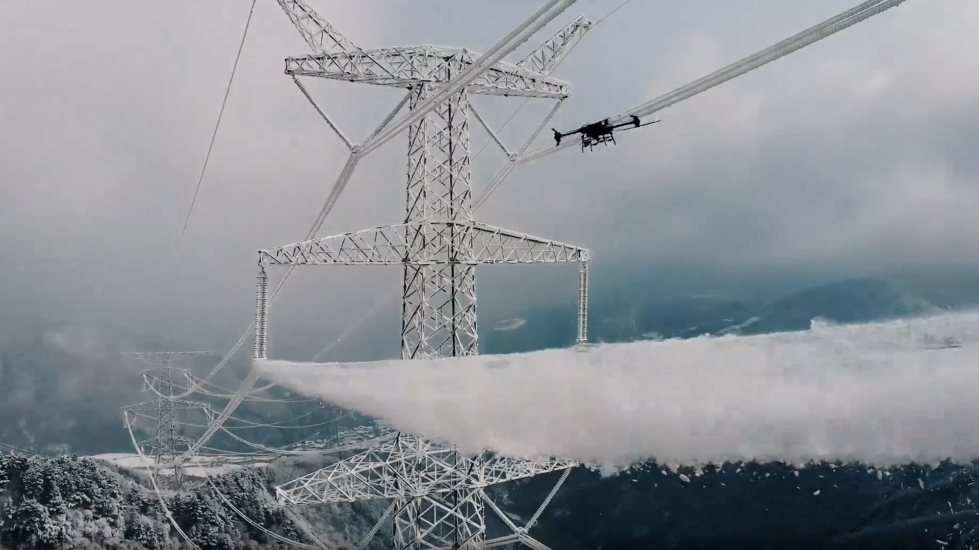 Drones vs. ice: high-tech de-icing