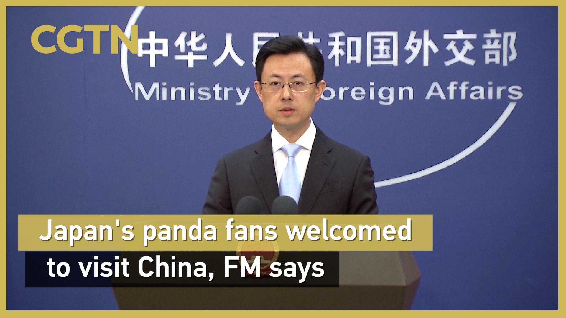 Japan's panda fans welcomed to visit China, FM says