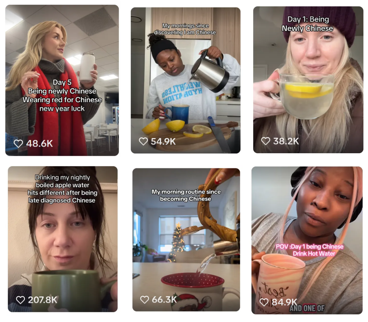 A screenshot of netizens showing they're 