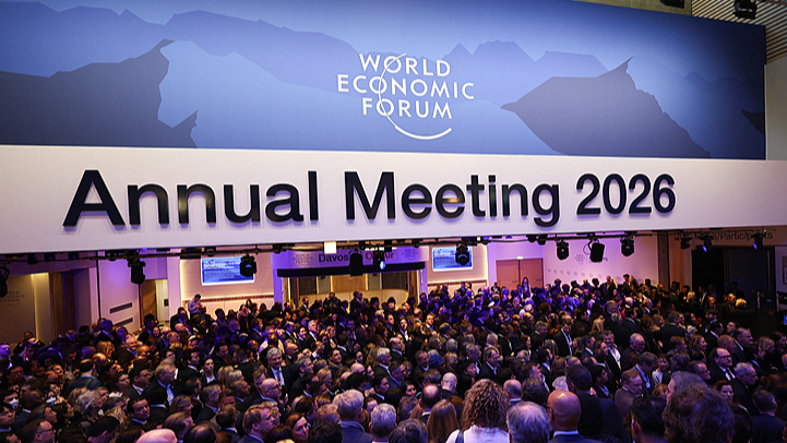 A packed venue at the World Economic Forum (WEF) annual meeting in Davos, Switzerland on January 21, 2026. /VCG