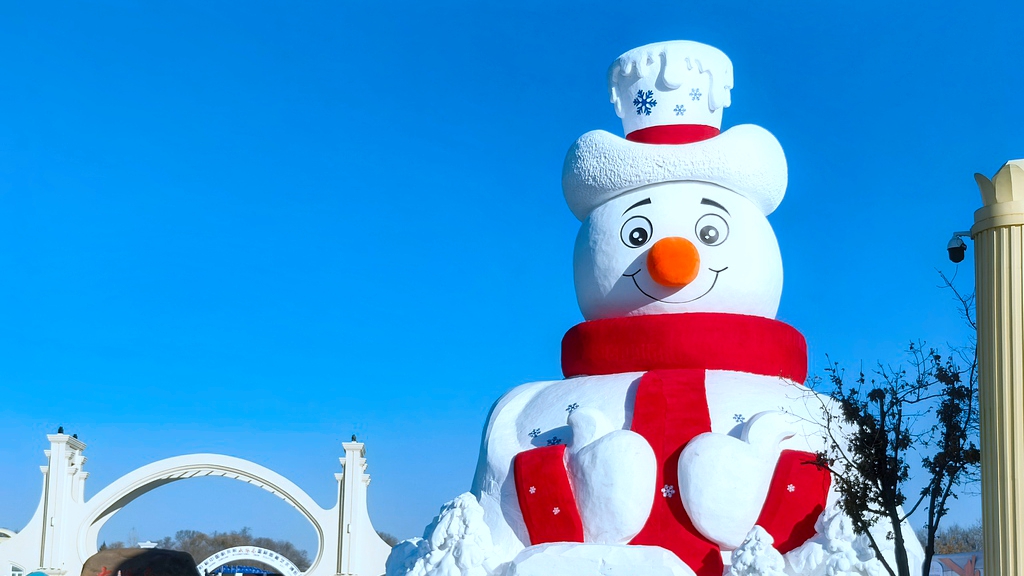 Live: Iconic snow sculpture art installations in China's Harbin