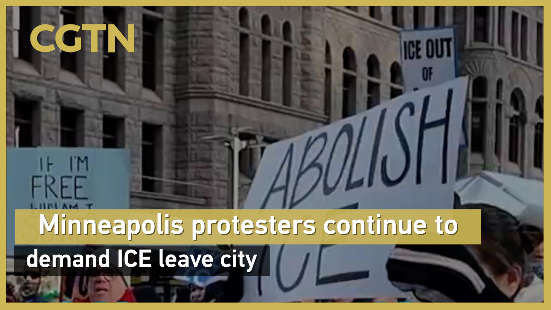 Minneapolis protesters continue to demand ICE leave city