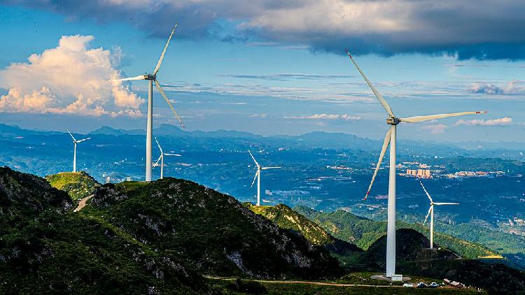 Trump claims China only exports wind turbines – here's the reality