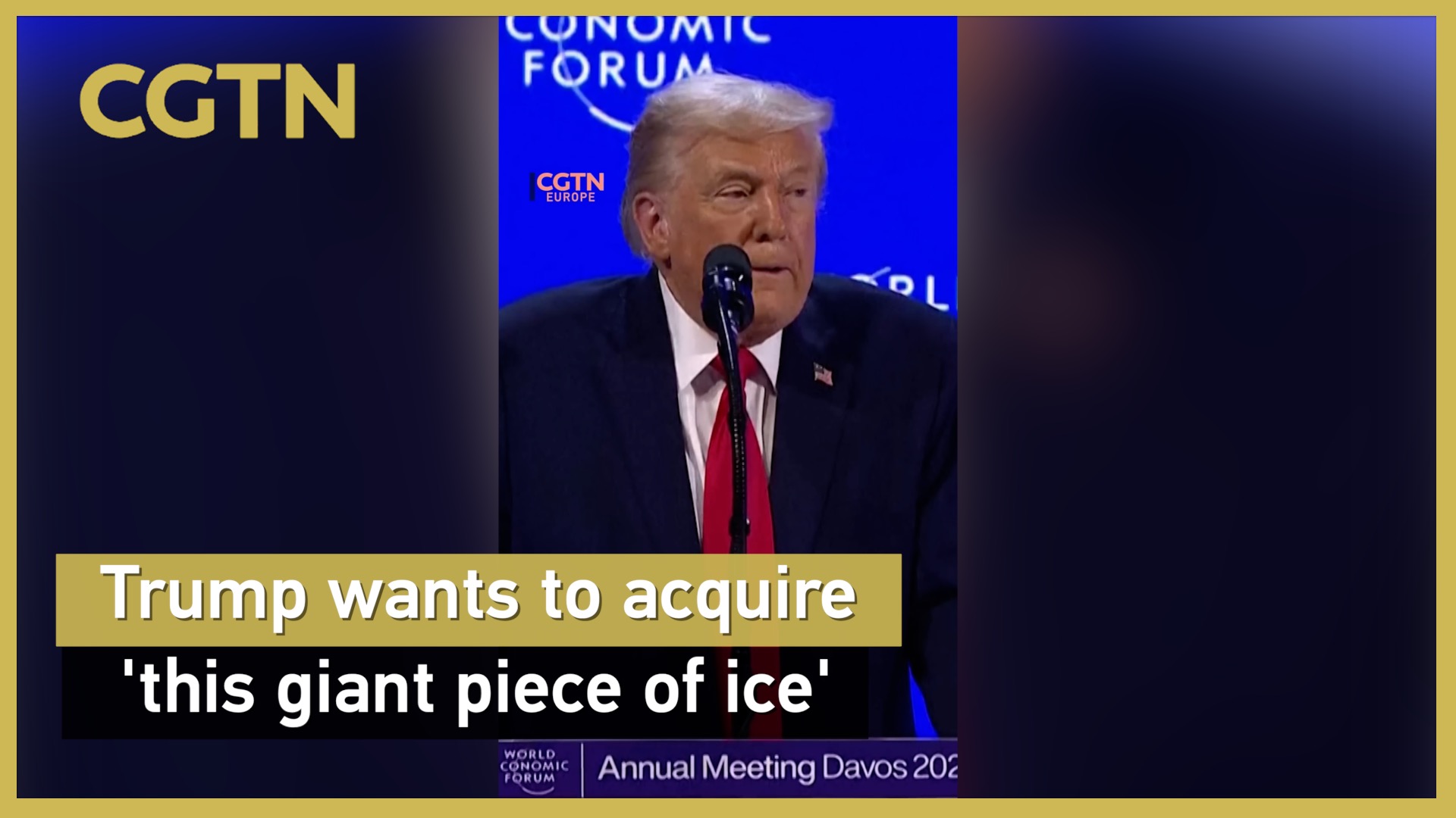 Trump wants to acquire 'this giant piece of ice'