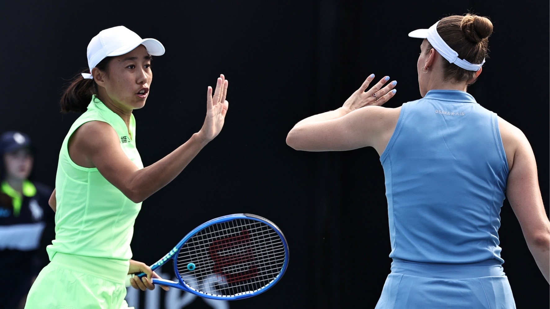 Zhang, Mertens pick up women's doubles victory at Australian Open