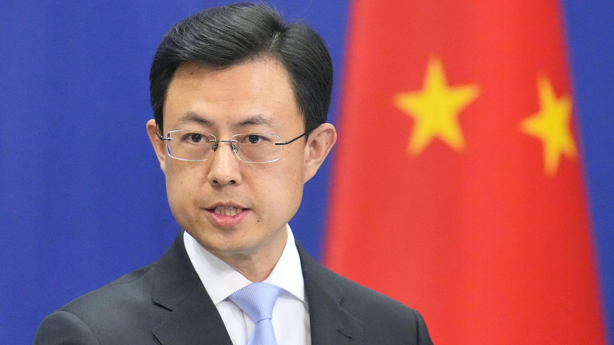 File photo of Chinese Foreign Ministry spokesman Guo Jiakun. /VCG