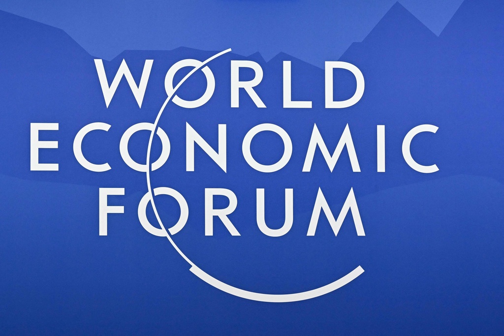 The logo of the World Economic Forum which hosts its annual meeting in Davos from January 19 to 23, 2026. /VCG