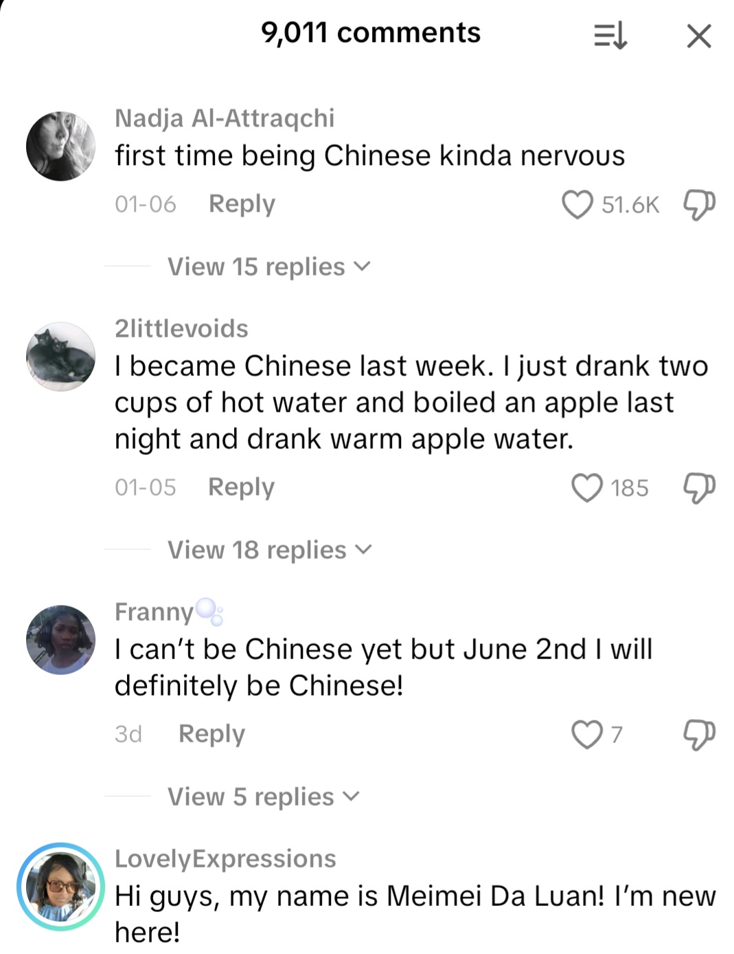 The response to the trend has been mainly positive as many online users expressing their excitement and nervousness about the concept of 