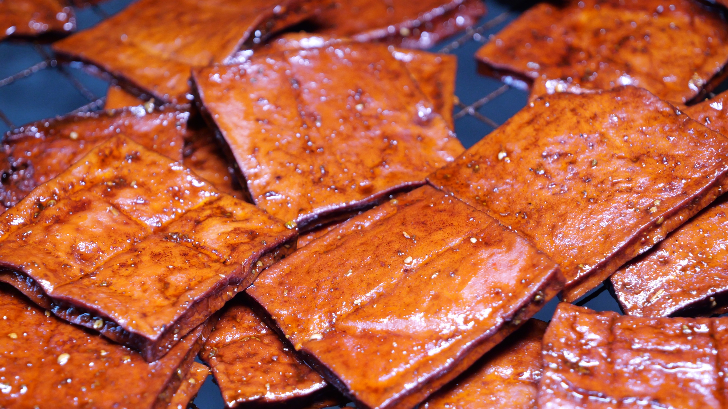 Traditional dried tofu is seen in Shuichong Village, Tongren City, southwest China's Guizhou Province on January 14, 2026. /Tongren Media Convergence Center