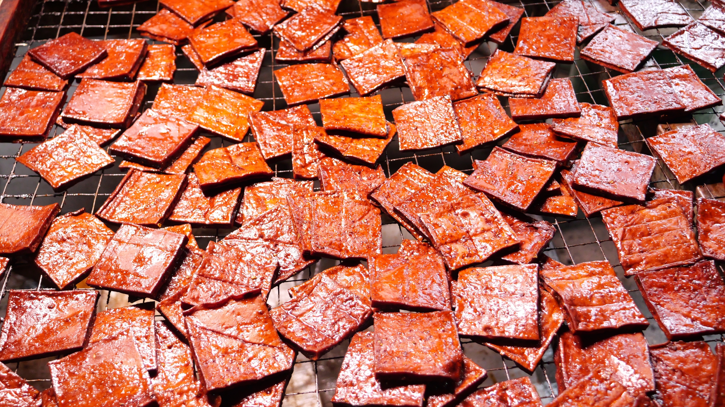 Traditional dried tofu is seen in Shuichong Village, Tongren City, southwest China's Guizhou Province on January 14, 2026. /Tongren Media Convergence Center
