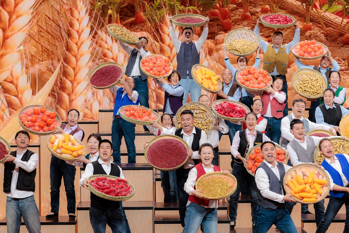 A scene from the second rehearsal of CMG's 2026 Spring Festival Gala. /CMG