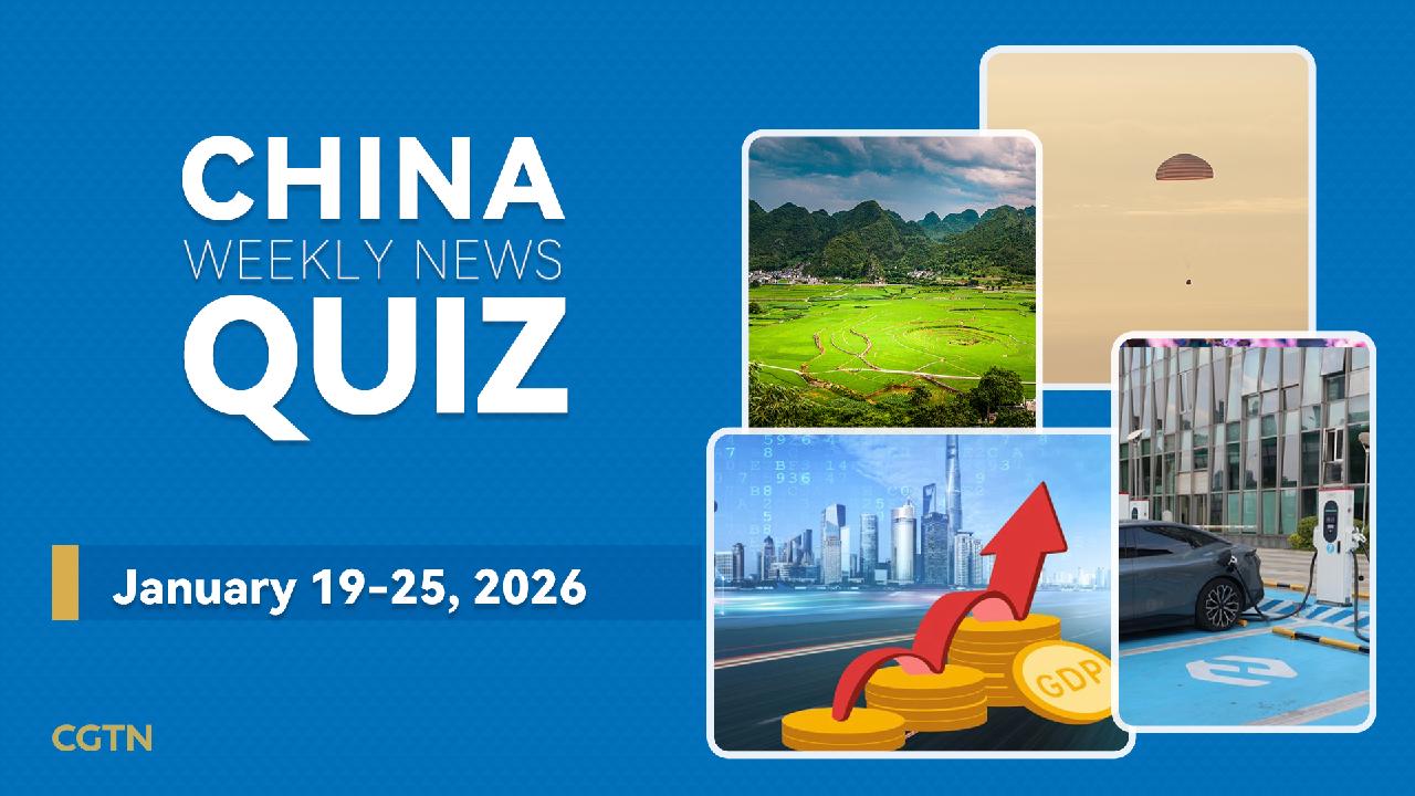 China Weekly News Quiz: January 19-25, 2026