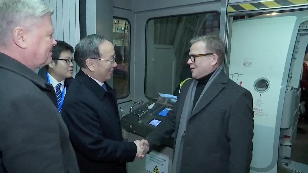 Finnish PM arrives in Beijing for 4-day visit to China