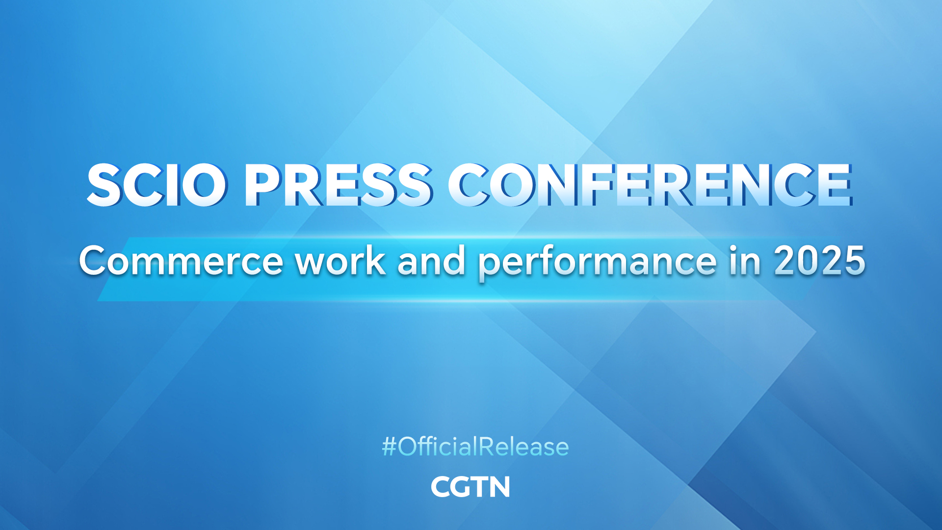 Live: SCIO press conference on commerce work and performance in 2025