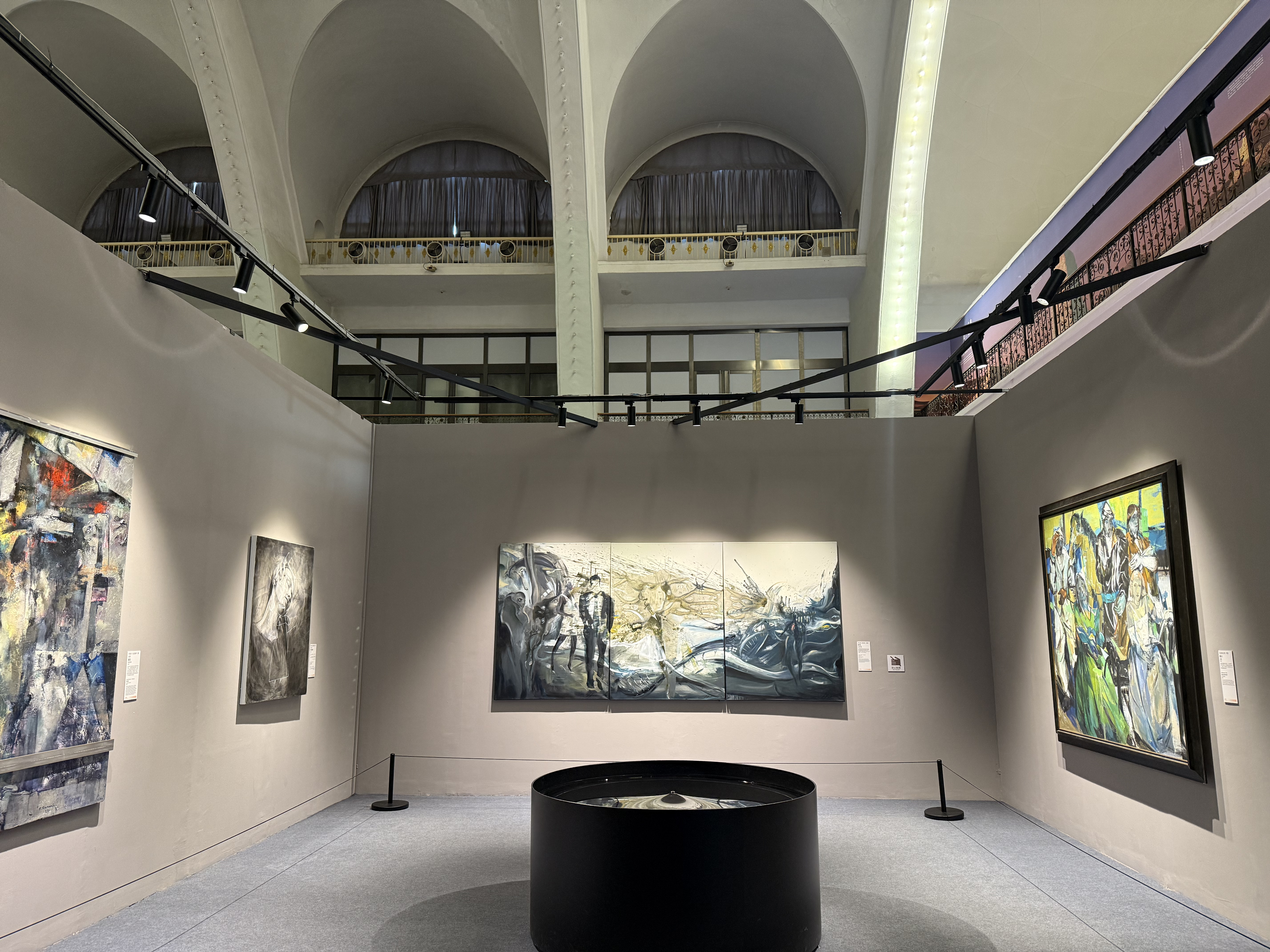 Art exhibits at the 10th Beijing International Art Biennale, January 22, 2026. Zaruhi Poghosyan/CGTN