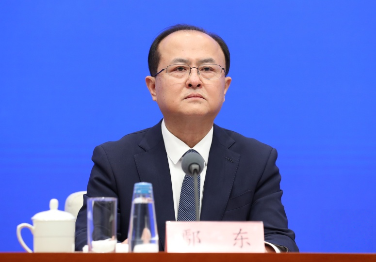 Yan Dong, vice minister of the Ministry of Commerce, answers questions at the press conference, Beijing, January 26, 2026. /The State Council Information Office