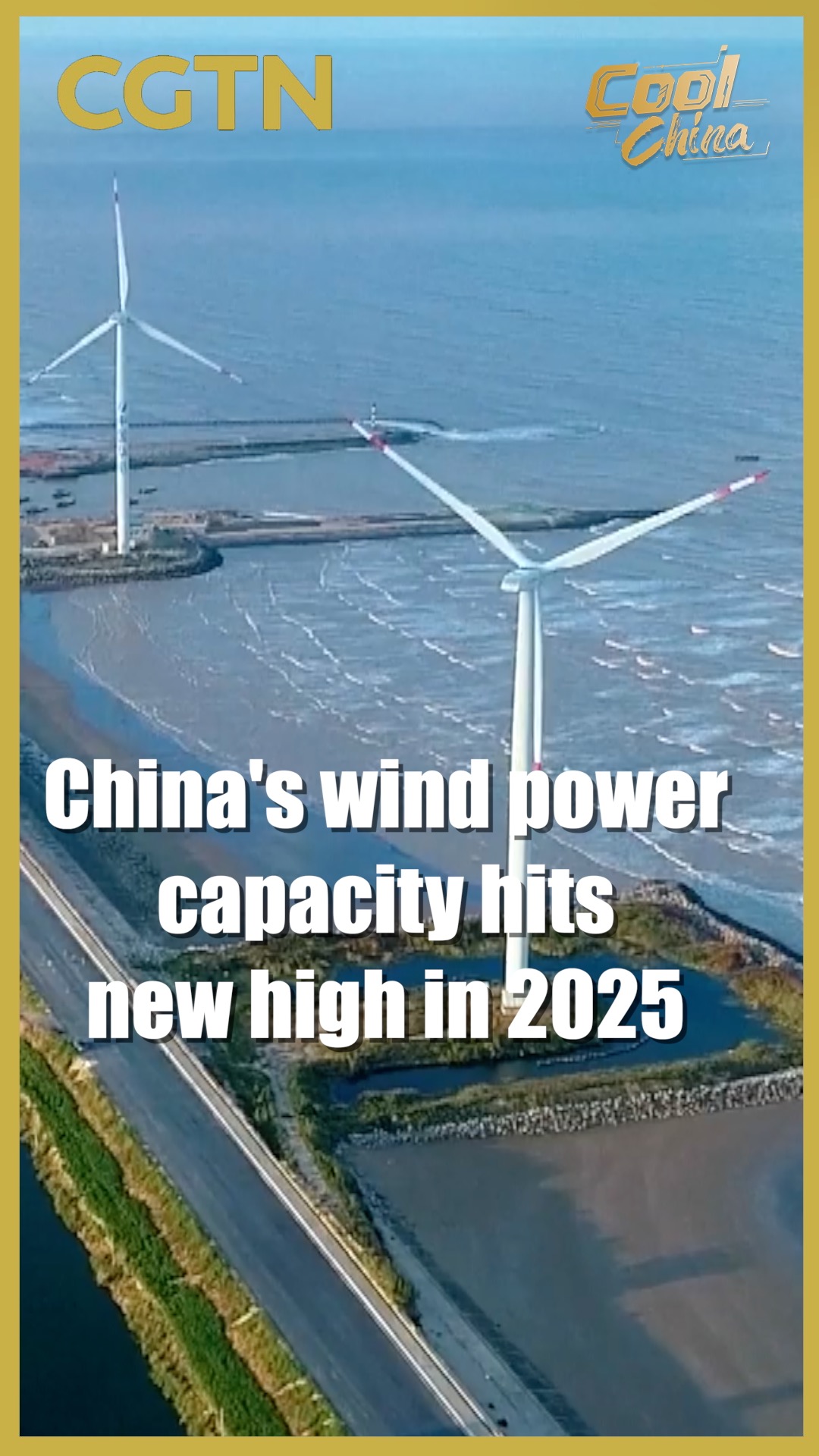China's wind power capacity hits new high in 2025