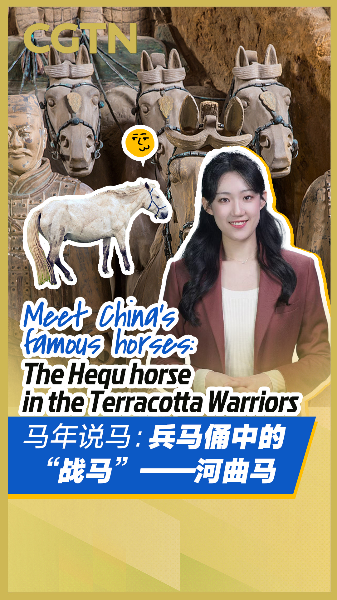 Meet China's famous horses: The Hequ horse in the Terracotta Warriors