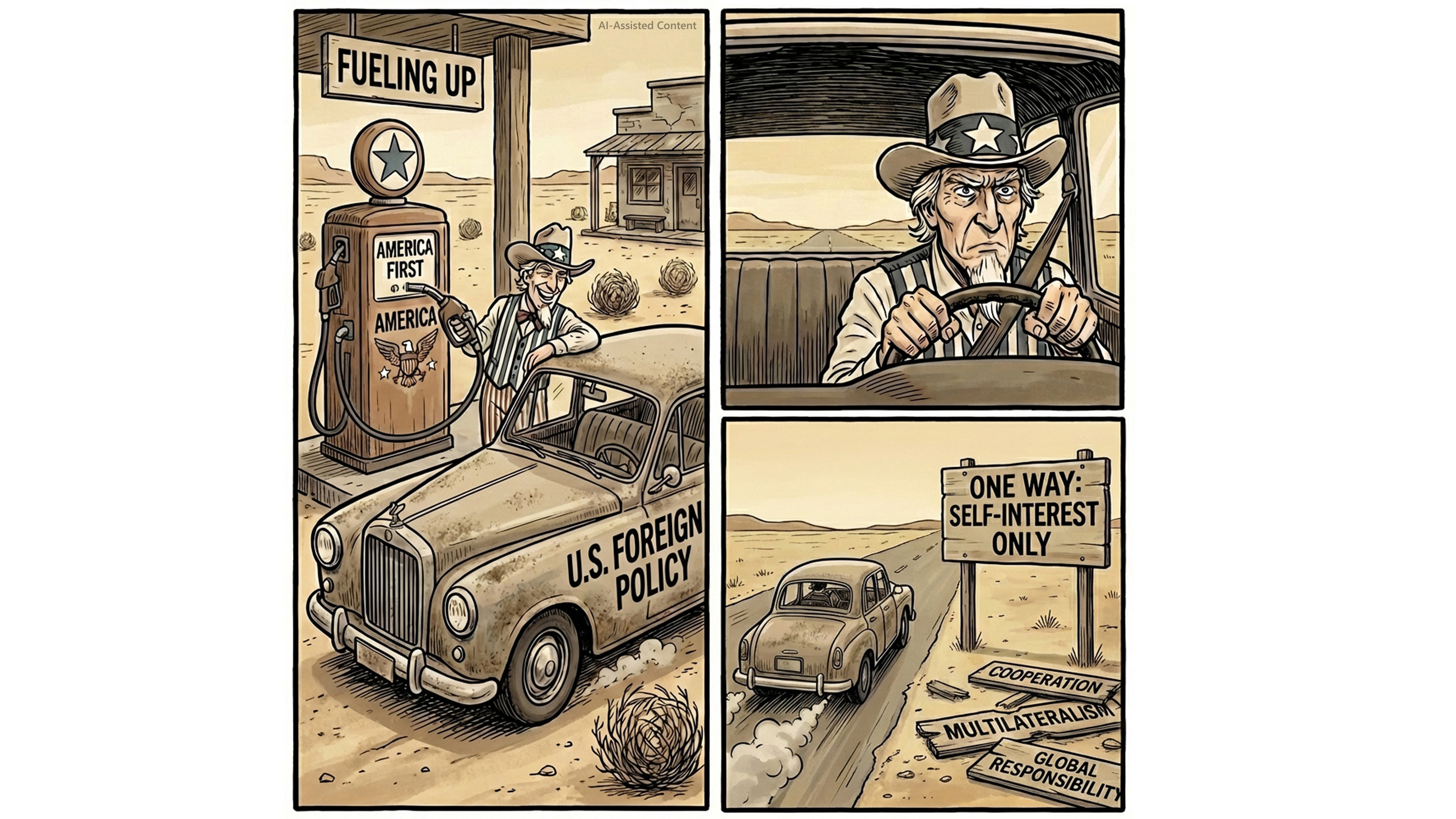 America first, world last