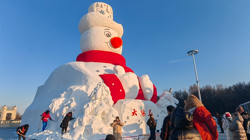 Live: Iconic snow sculptures in China's Harbin