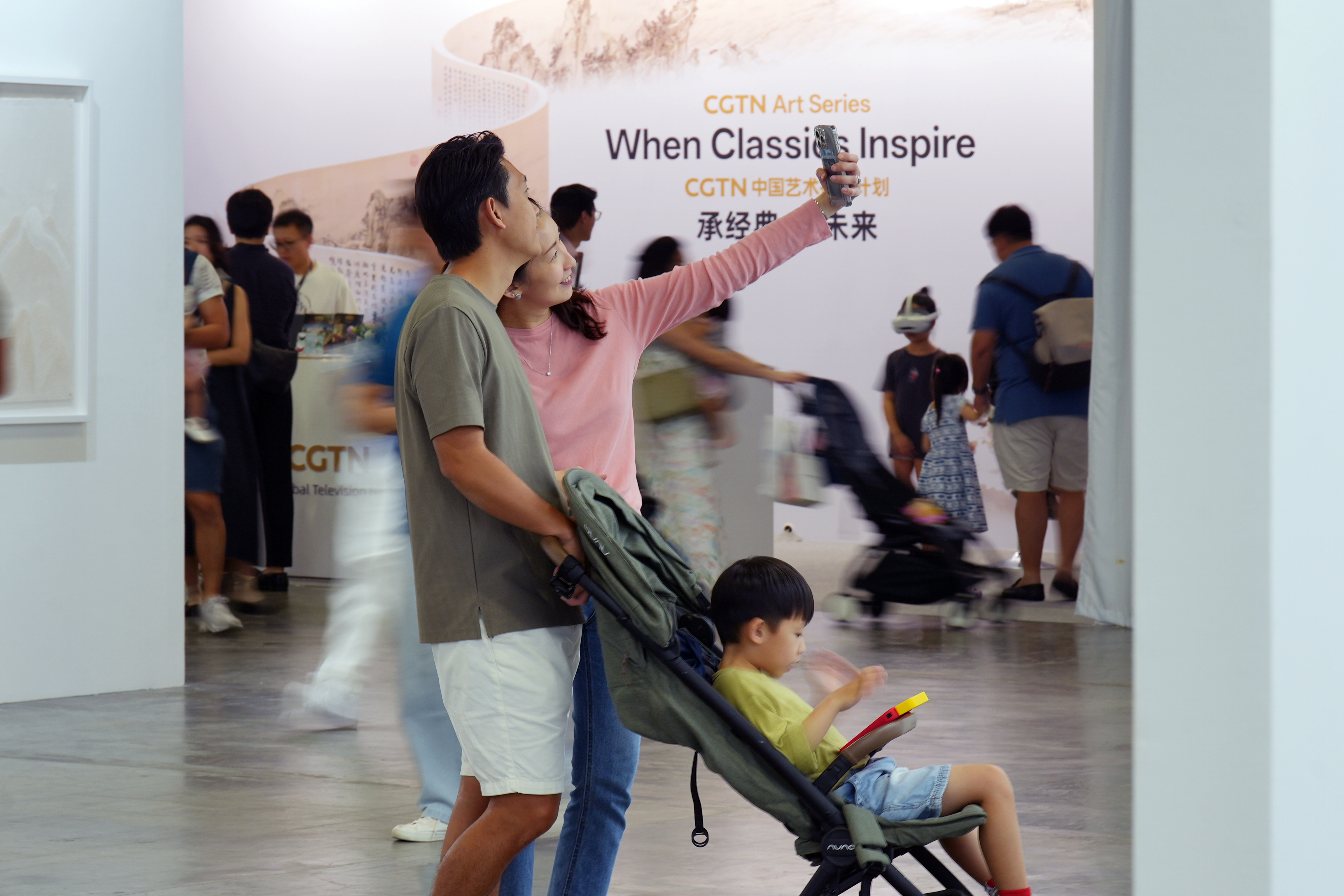 When Classics Inspire: CGTN Art Series Captivates ART SG in Singapore