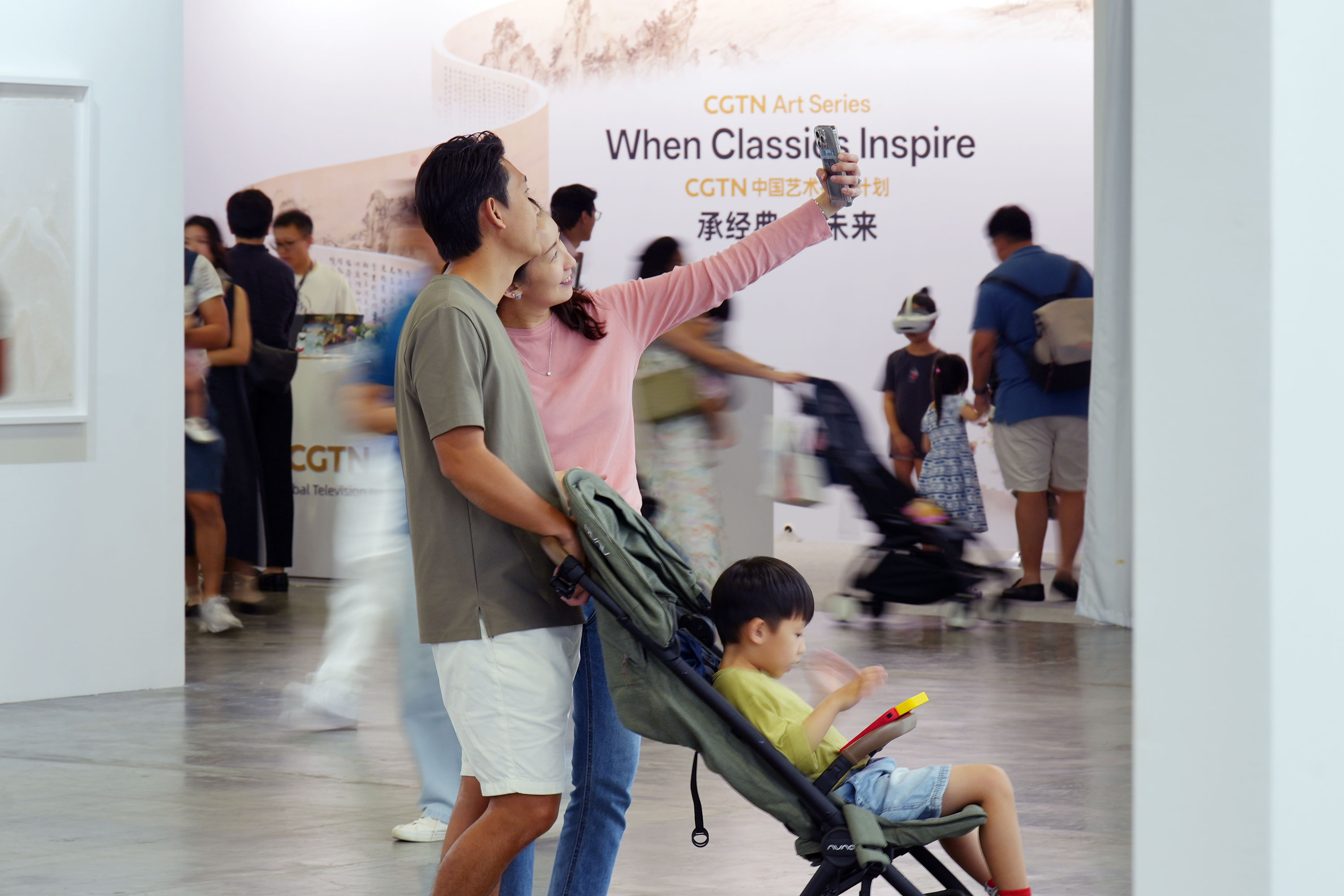 When Classics Inspire: CGTN Art Series captivates ART SG in Singapore