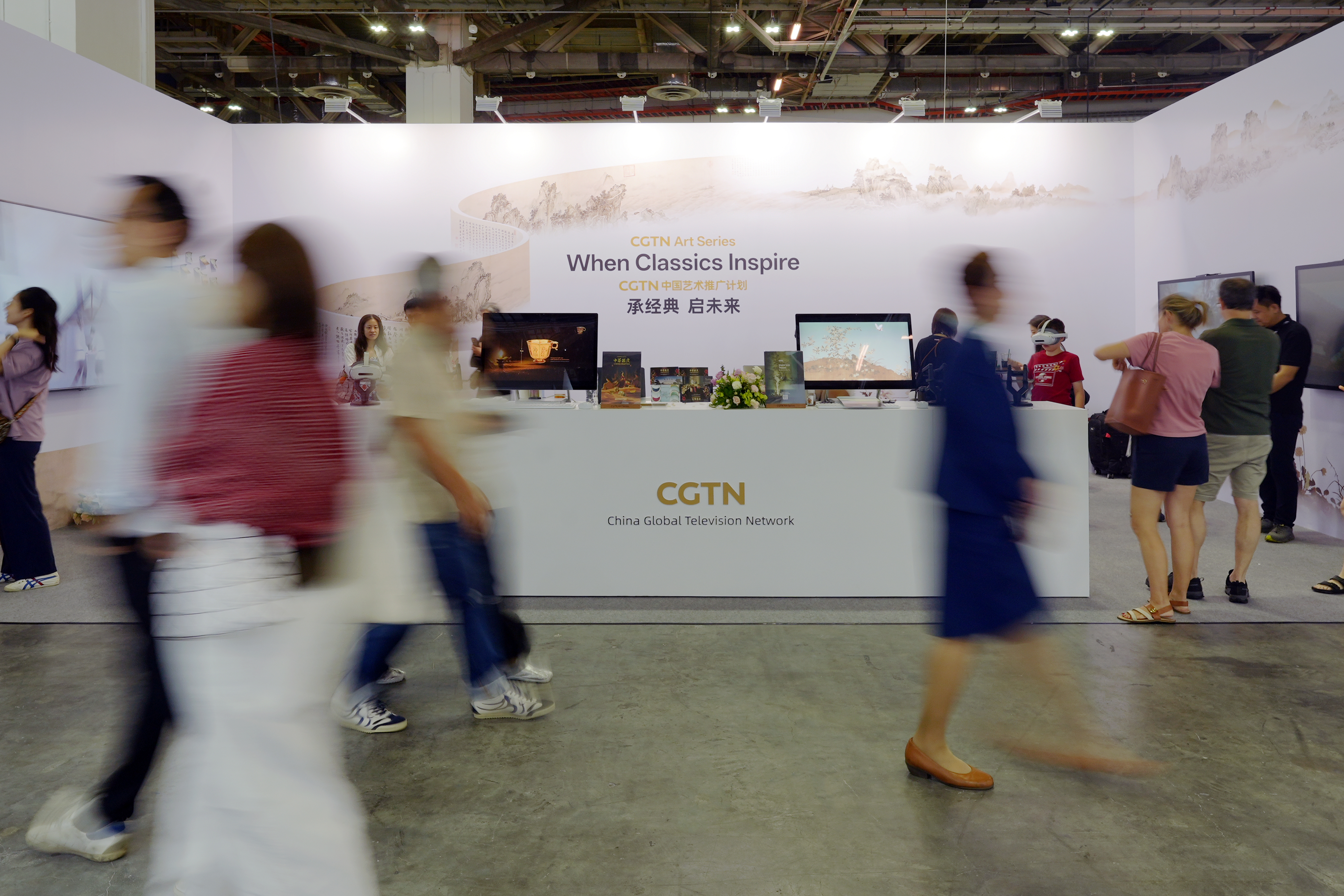 When Classics Inspire: CGTN Art Series Captivates ART SG in Singapore