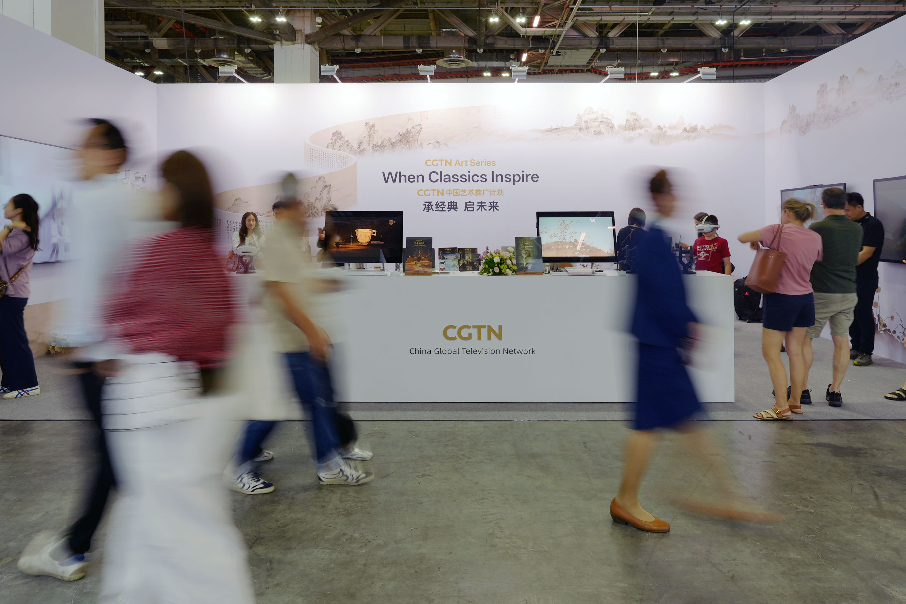 When Classics Inspire: CGTN Art Series captivates ART SG in Singapore