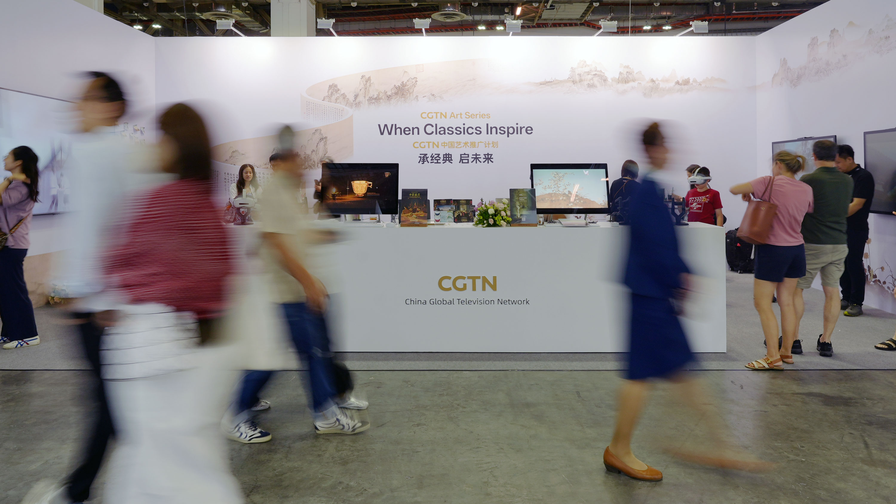When Classics Inspire: CGTN Art Series captivates ART SG in Singapore